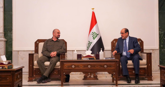 Talabani meeting with Maliki.